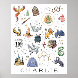 Póster Iconos personalizados | HARRY POTTER™