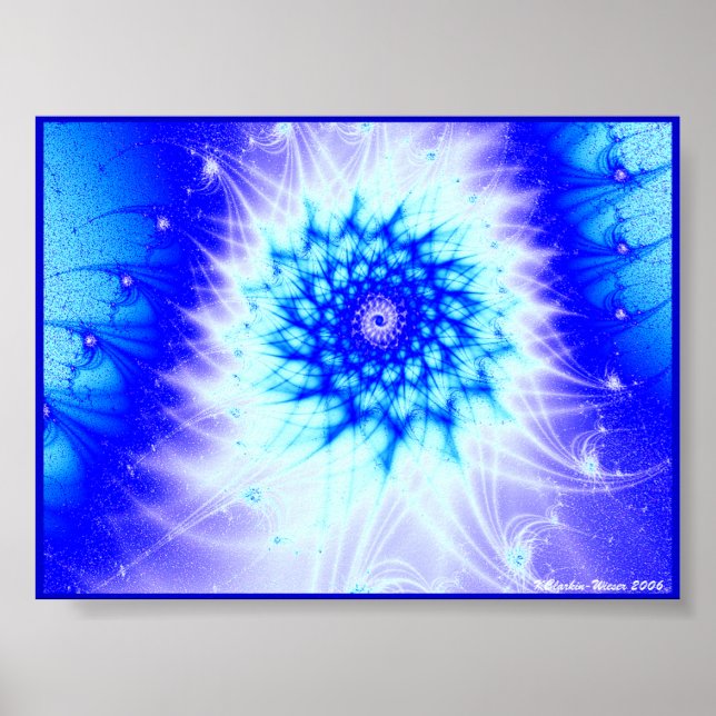 Póster Icy Blue (Frente)