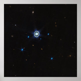 Póster Icy Giant Uranus y Moons | JWST