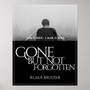 Póster Ida pero no olvidada - Oscura