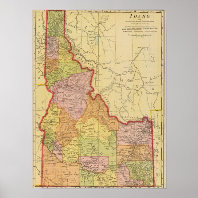 Póster Idaho (Frente)