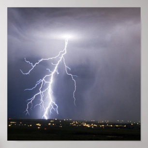 Póster Idaho lightning