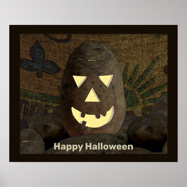 Póster Idaho Potato Tato'lantern (Frente)