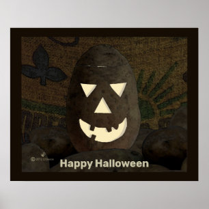 Póster Idaho Potato Tato'lantern