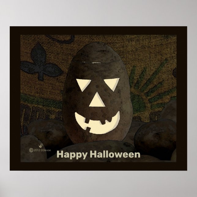 Póster Idaho Potato Tato'lantern (Frente)