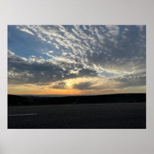 Póster Idaho sunrise