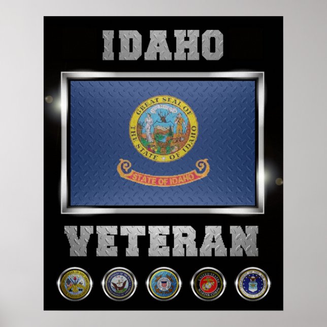 Póster Idaho Veterano poster (Frente)