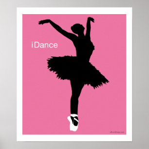 Póster iDance (rosa)