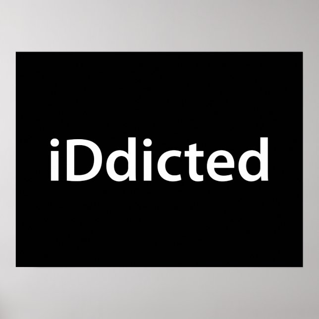 Póster iDdicted (Frente)