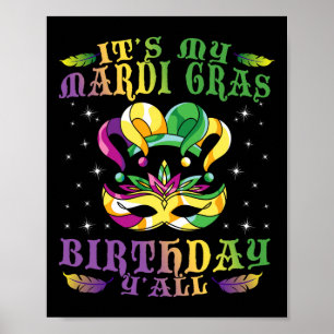 Póster Idea de regalo de cumpleaños Celebración disfraz d