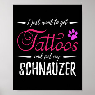 Póster Idea de regalo para la madre del perro de Schnauze