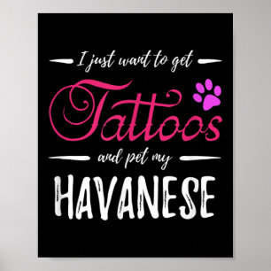 Póster Idea de regalo para mamá del perro amante del tatu