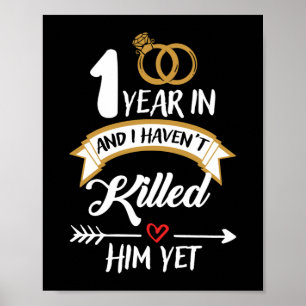 Póster Idea de un año en su primer aniversario