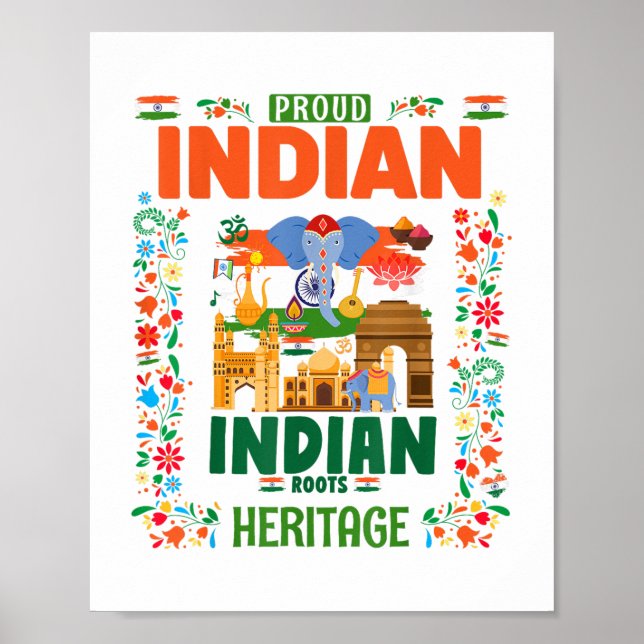 Póster Idea de vestimenta de vestimenta de la bandera de  (Frente)