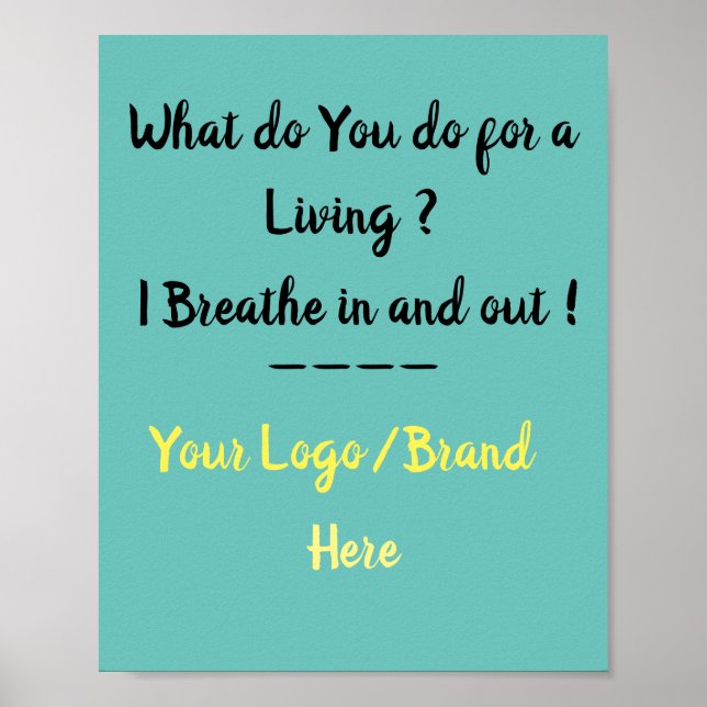 Póster Ideas de diseño de carteles (Frente)