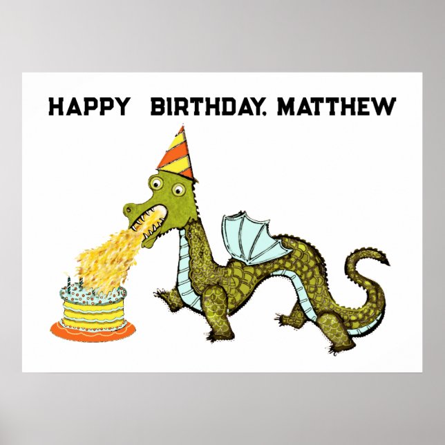 Póster ideas de fiesta de cumpleaños para niños (Frente)