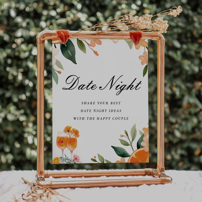 Póster Ideas de la noche del día Aperol Spritz Rótulo de  (Subido por el creador)