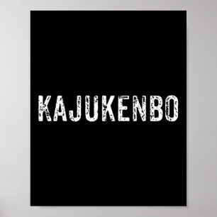 Póster Identidad de regalo de Kajukenbo I Karate Judo Juj