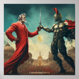 Póster Ideologías económicas: el capitalismo vs. la Deba 