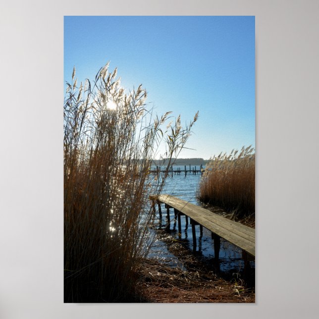 Póster Idilio junto al lago (Frente)