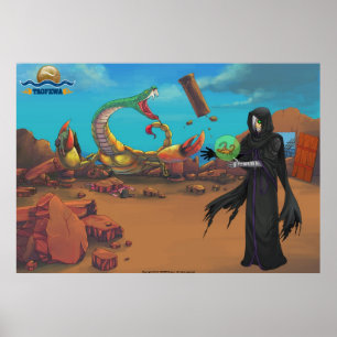 Póster Ídolo del terror