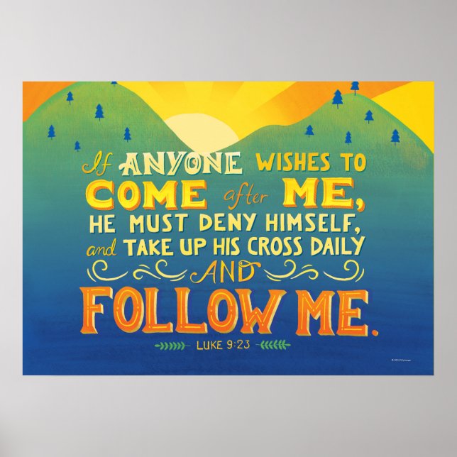 Póster If Anyone Wishes to Come After Me (Frente)