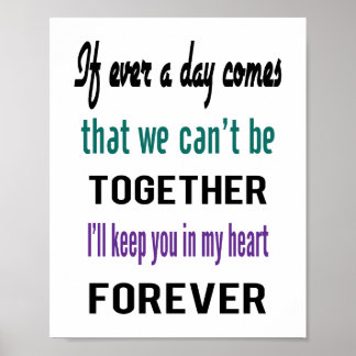 Póster If Ever Poster (standard picture frame size)
