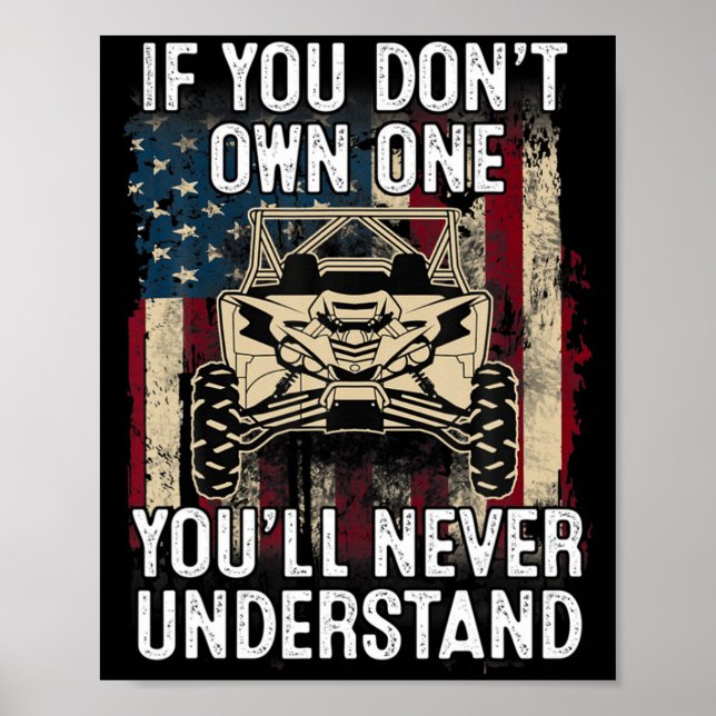 Póster If You Dont Own One Youll Never Understand Utv A  (Frente)