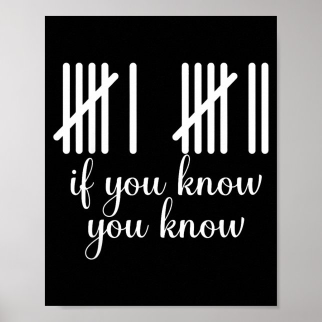 Póster If You Know You Know Funny 67 Meme  (Frente)