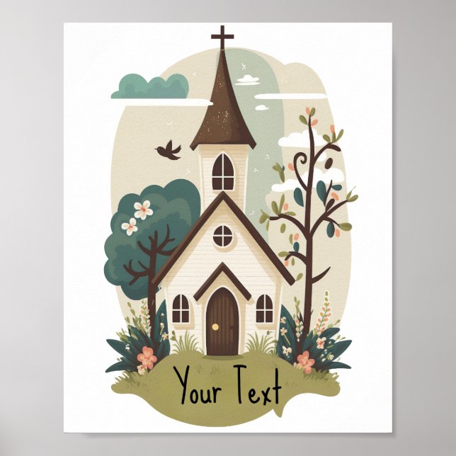 Póster Iglesia (Frente)
