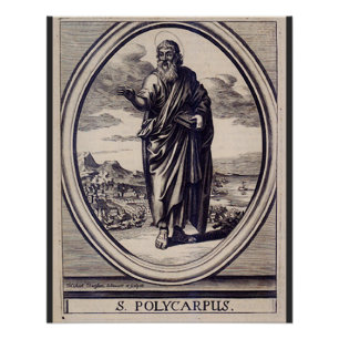 Póster Iglesia Apostólica de San Policarpo Arte Gráfico P