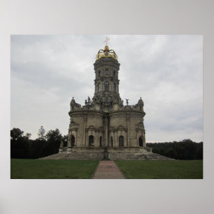 Póster Iglesia barroca