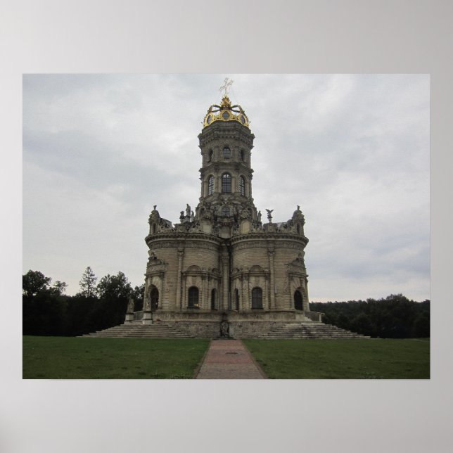 Póster Iglesia barroca (Frente)