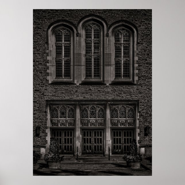 Póster Iglesia Bautista del Parque Yorkminster No 1 (Frente)