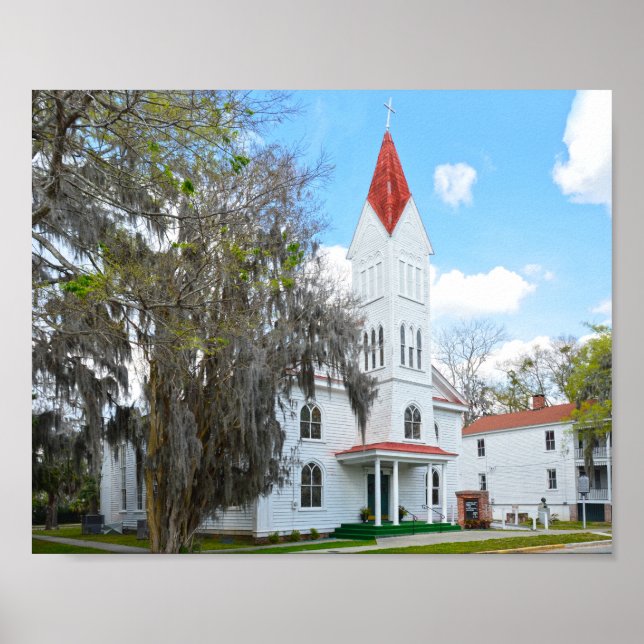 Póster Iglesia Bautista Tabernáculo, Beaufort (Frente)