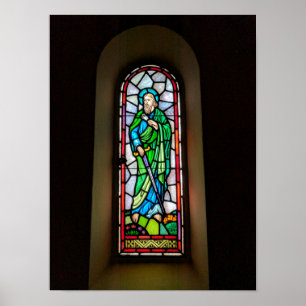 Póster Iglesia católica de cristal contenido