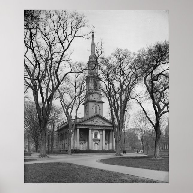 Póster Iglesia congregacional central (Frente)