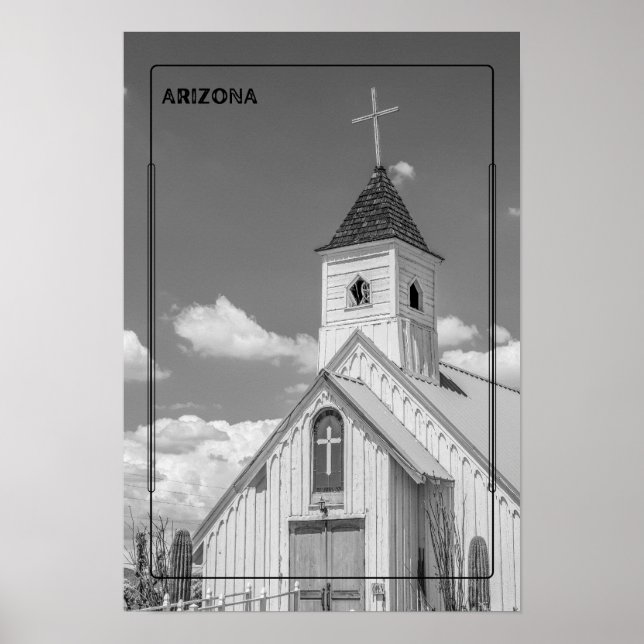 Póster Iglesia de Arizona (Frente)