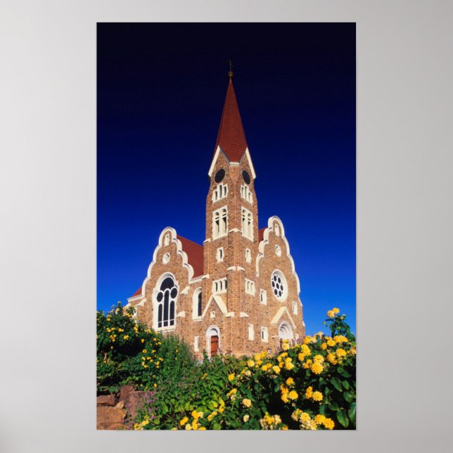 Póster Iglesia de Cristo, Windhoek, Khomas, Namibia (Frente)