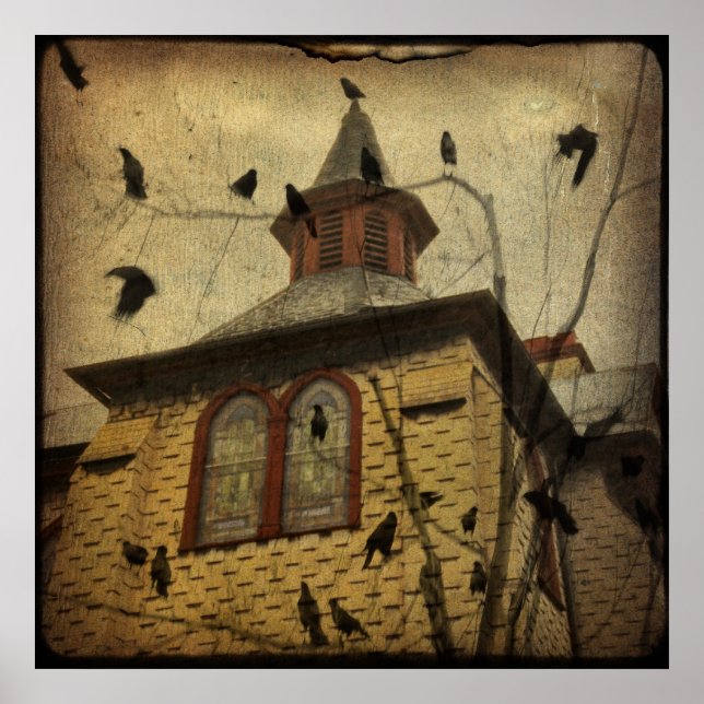 Póster Iglesia de Crow (Frente)