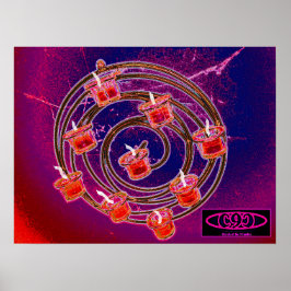 Póster Iglesia de la Espiral de las Velas 9