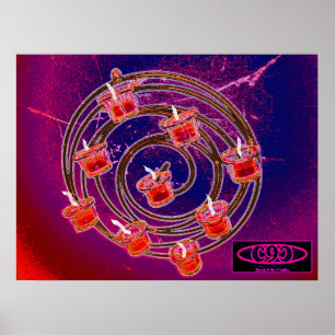 Póster Iglesia de la Espiral de las Velas 9