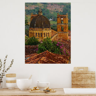 Póster Iglesia de la Inmaculada Concepción Impresa enmarc