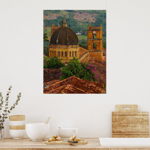Póster Iglesia de la Inmaculada Concepción Impresa enmarc
