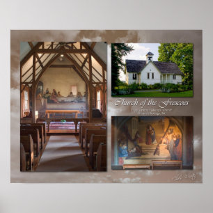 Póster Iglesia de los frescos