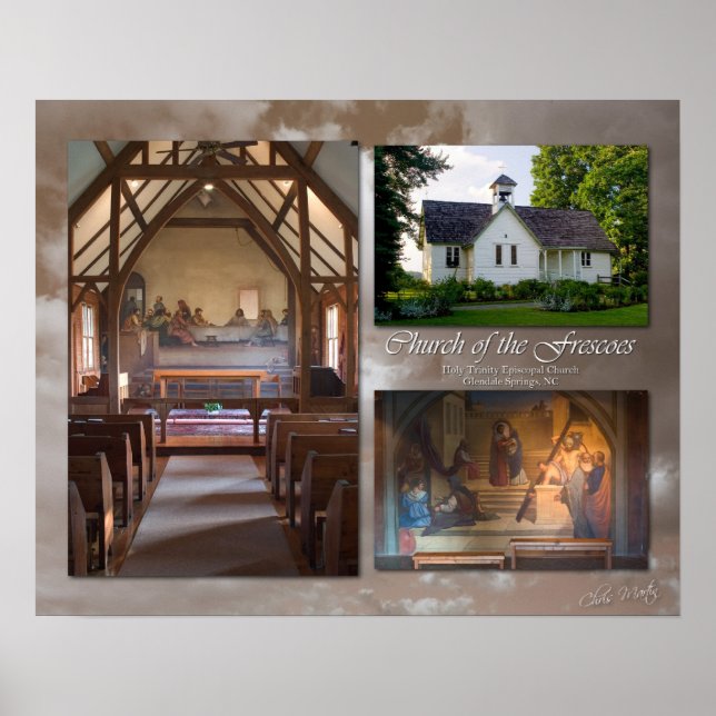 Póster Iglesia de los Frescos (Frente)