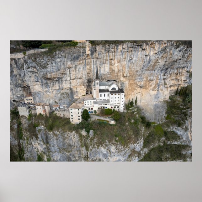 Póster Iglesia de Madonna della Corona (Frente)