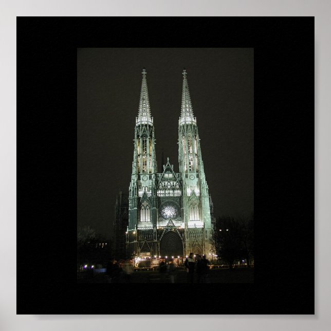Póster Iglesia de Notre Dame Poster (Frente)