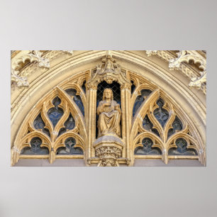Póster Iglesia de Saint Maurice en el centro histórico de