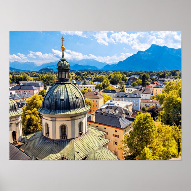 Póster Iglesia de San Erhard, Salzburgo (Austria) (Frente)